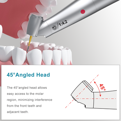 45° Angled Head 1:4.2 Increasing
