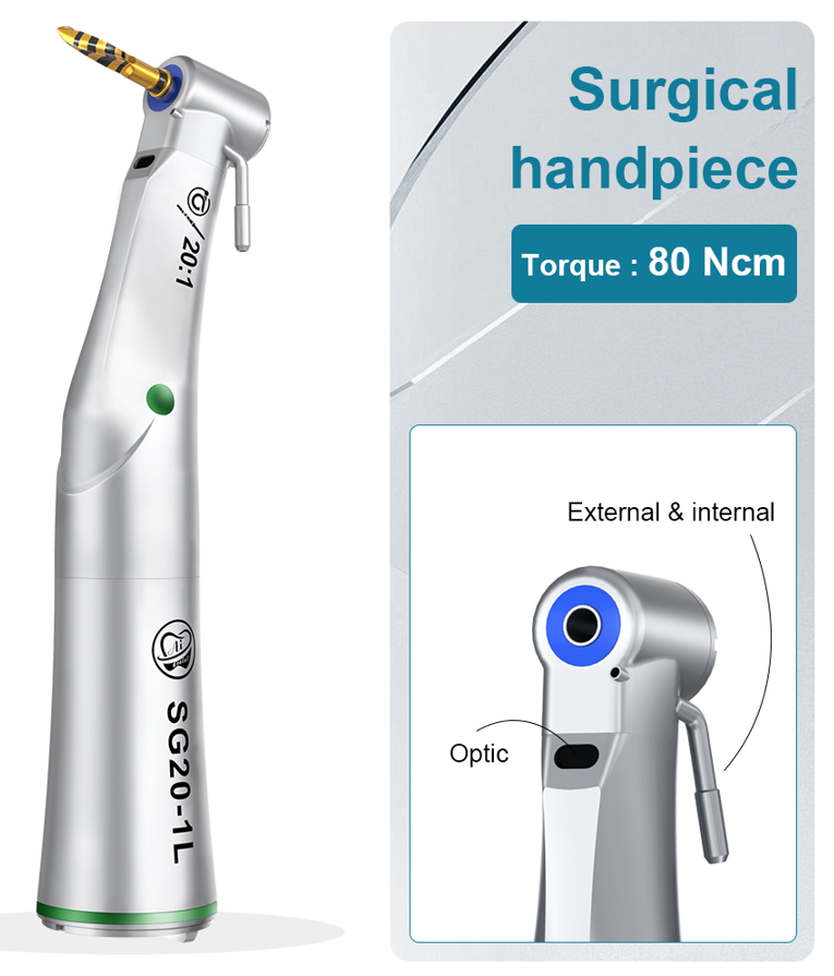 20:1 Reduction surgical handpiece